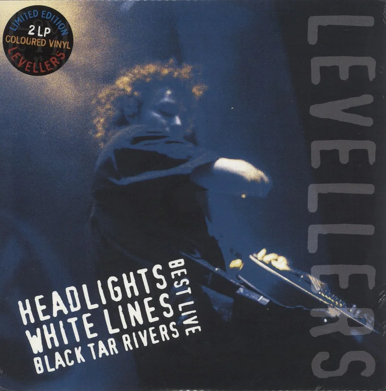 The Levellers Best Live - Headlights, Whitelines, Black Tar Rivers - Blue Vinyl - Sealed UK 2-LP vinyl set