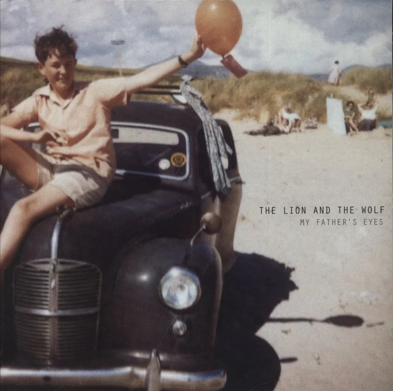 The Lion And The Wolf My Father's Eyes - Grey Vinyl UK 7" vinyl