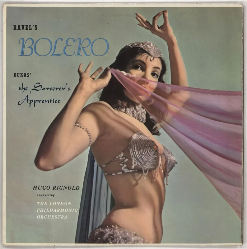 The London Philharmonic Orchestra Ravel: Bolero / Dukas: The Sorceror's Apprentice UK Vinyl LP