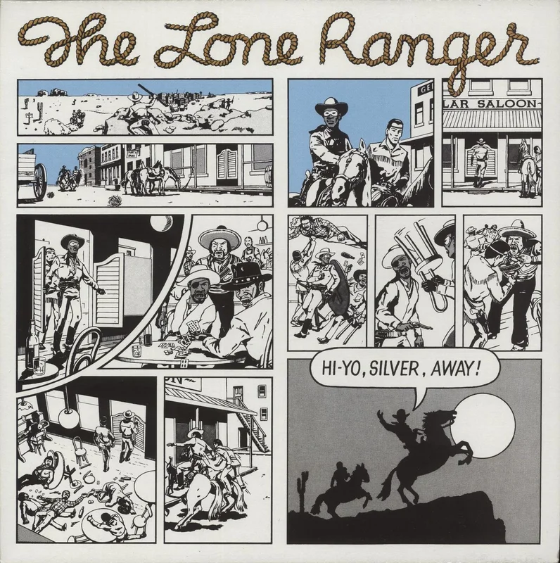The Lone Ranger Hi-Yo, Silver, Away! UK Vinyl LP