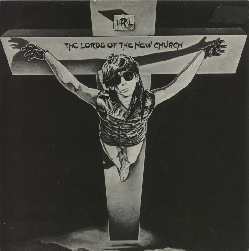 The Lords Of The New Church New Church - Misprint UK 7" vinyl