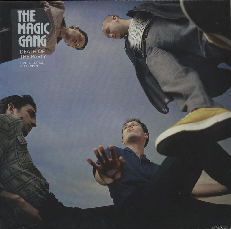 The Magic Gang Death Of The Party - Clear Vinyl - Sealed UK Vinyl LP