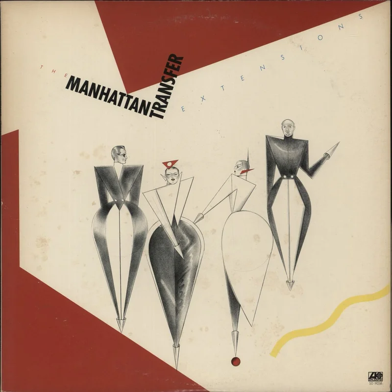 The Manhattan Transfer Extensions Japanese Promo Vinyl LP