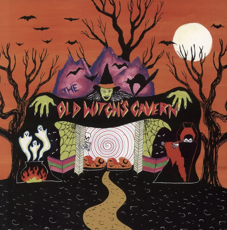 The Marshmallow Ghosts The Old Witchs Cavern - Purple Marble Vinyl - Numbered #3 US Vinyl LP
