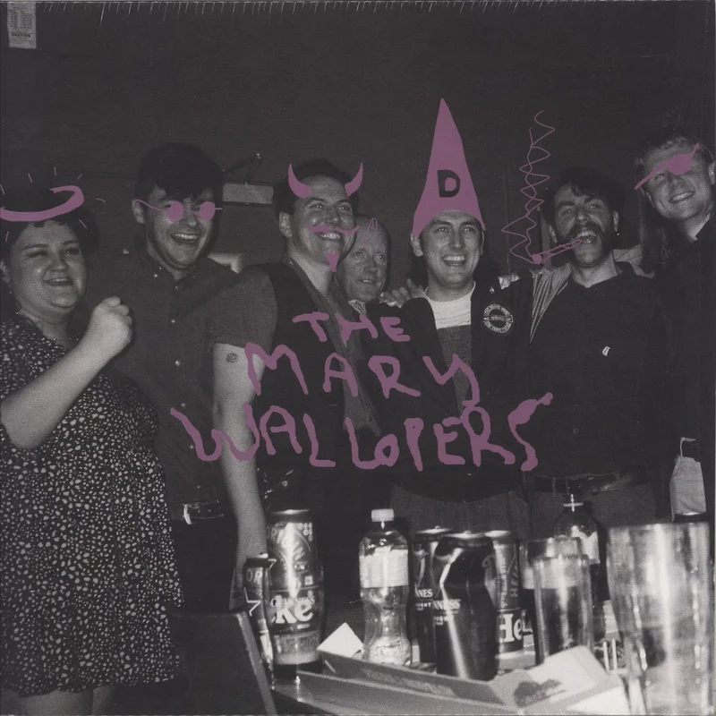 The Mary Wallopers The Mary Wallopers + Autographed Print UK Vinyl LP