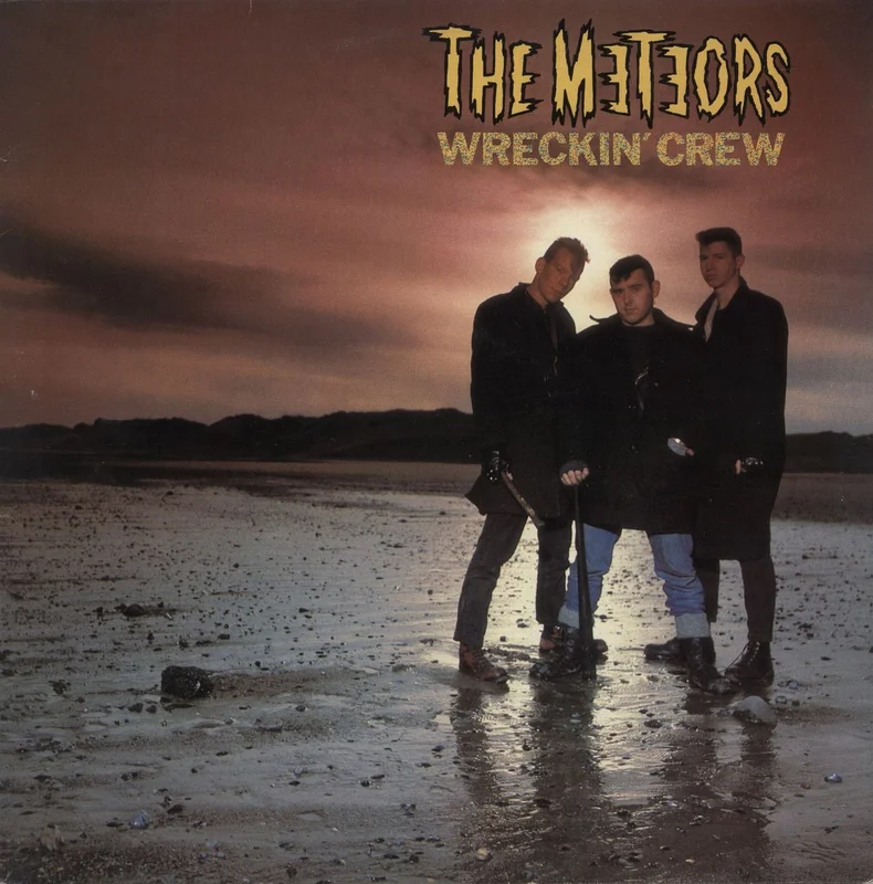 The Meteors (80s) Wreckin' Crew - EX UK Vinyl LP