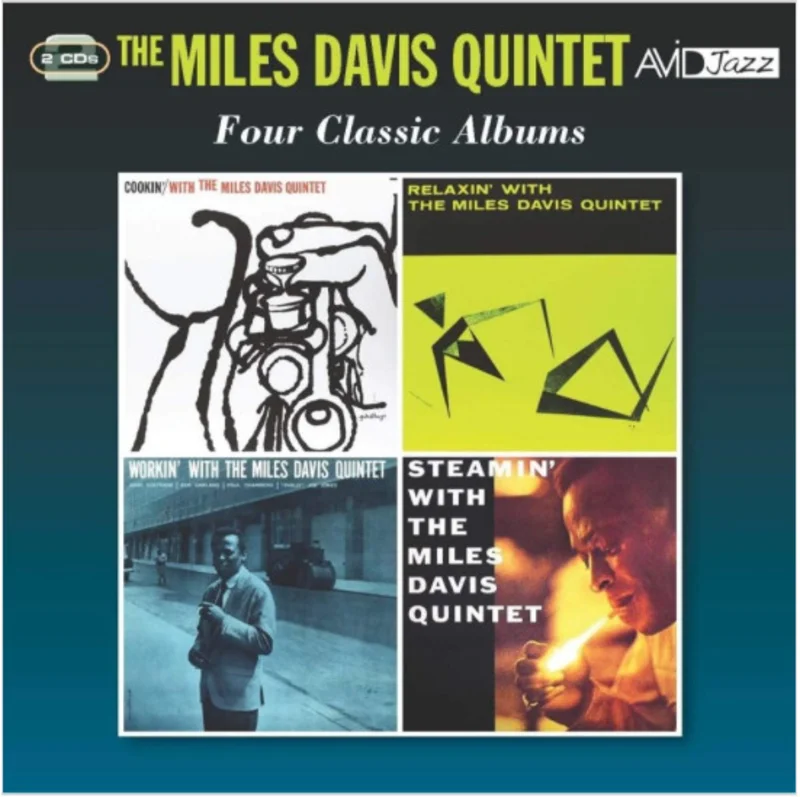 The Miles Davis Quintet - Four Classic Albums - Cookin' / Relaxin' / Workin' / Steamin' With The Miles Davis Quintet (Compact Disc/Music CD) (Quick Ship)