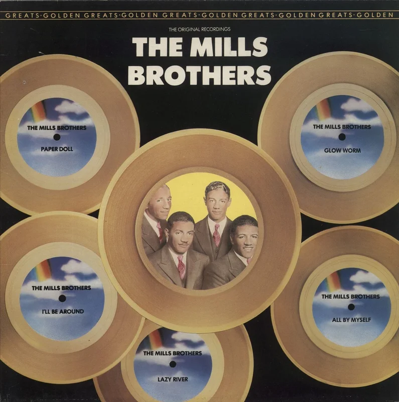 The Mills Brothers Golden Greats UK Vinyl LP