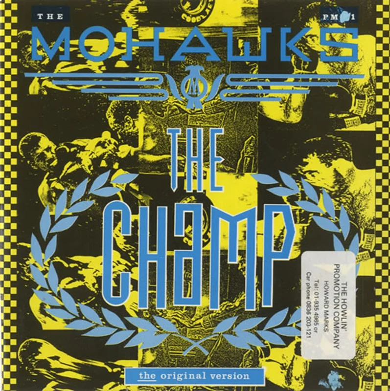 The Mohawks The Champ UK 7" vinyl