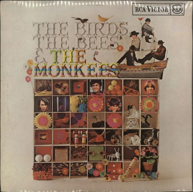 The Monkees The Birds, The Bees & The Monkees - Stereo UK Vinyl LP