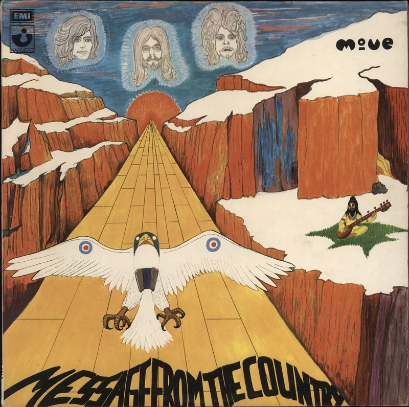 The Move Message From The Country - 1st UK Vinyl LP
