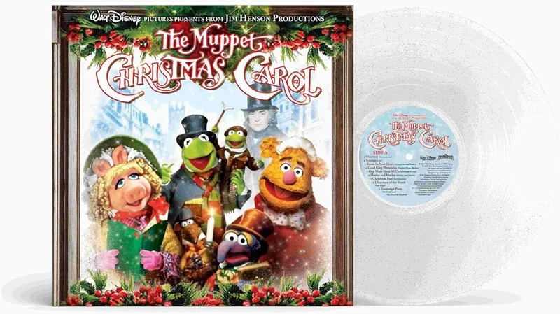 The Muppets The Muppet Christmas Carol - Clear Glitter Vinyl - Sealed UK Vinyl LP