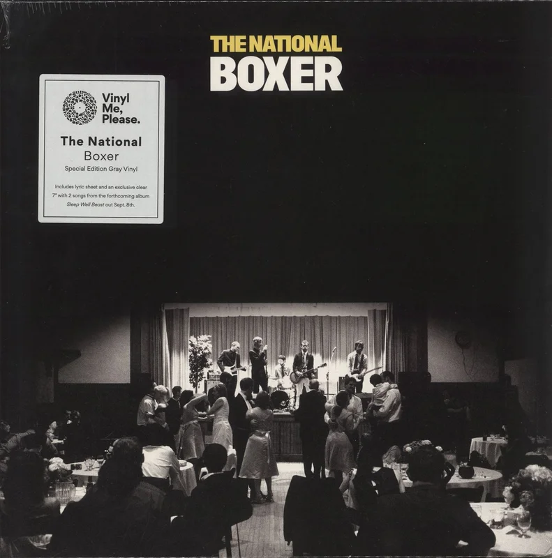 The National Boxer - Grey Vinyl + Bonus 7" - Sealed US Vinyl LP