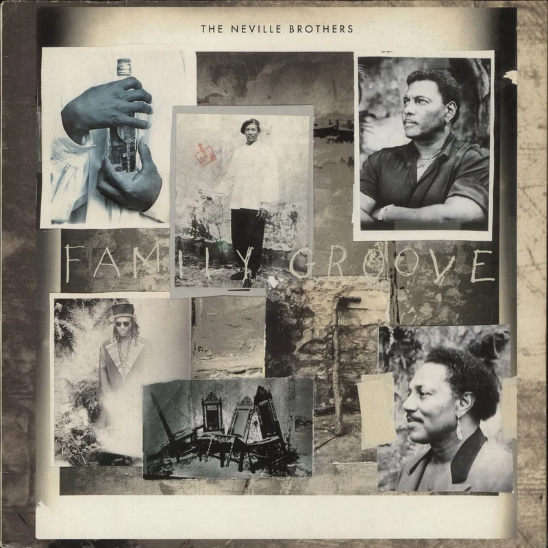 The Neville Brothers Family Groove Dutch Vinyl LP