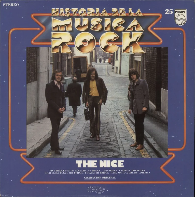 The Nice Historia De La Musica Rock #25 Spanish Vinyl LP