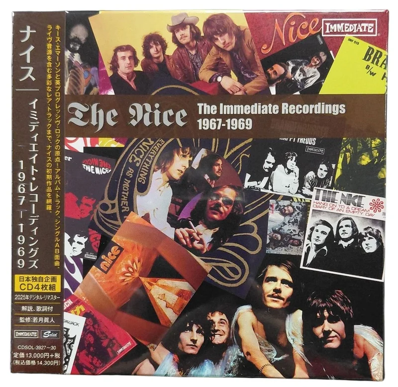 The Nice Immediate Recordings 19671969 - Sealed + Poster Japanese Cd album box set