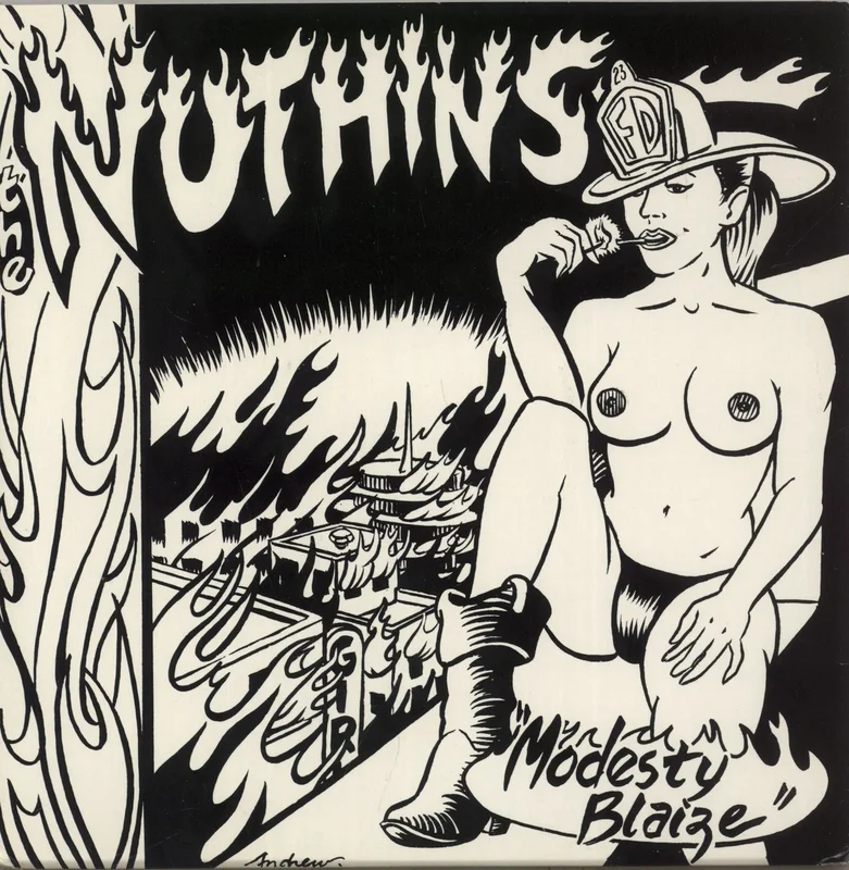 The Nuthins Modesty Blaize US 7" vinyl