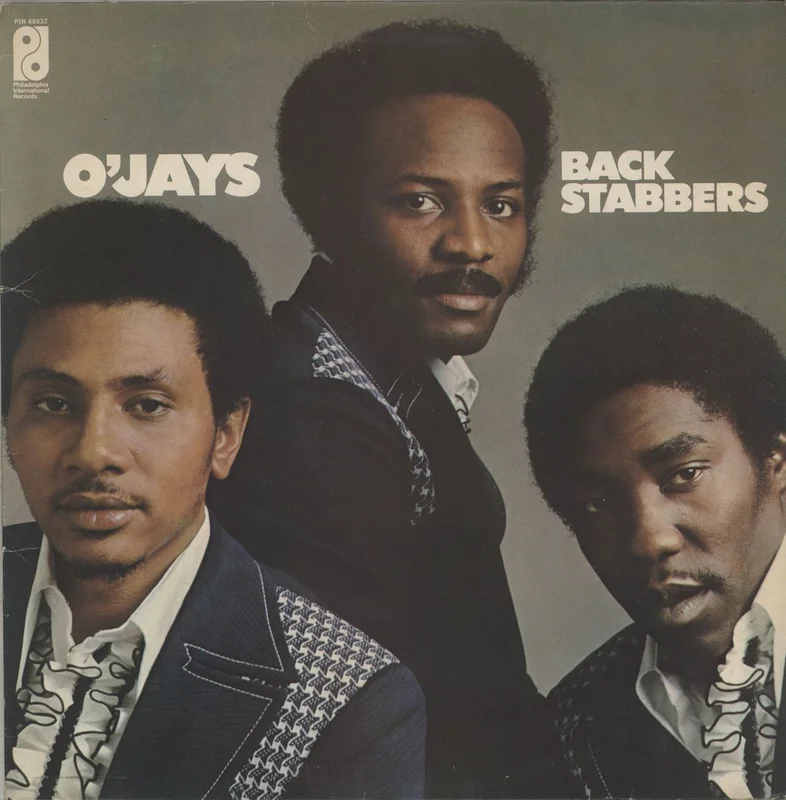 The O'Jays Back Stabbers - EX UK Vinyl LP