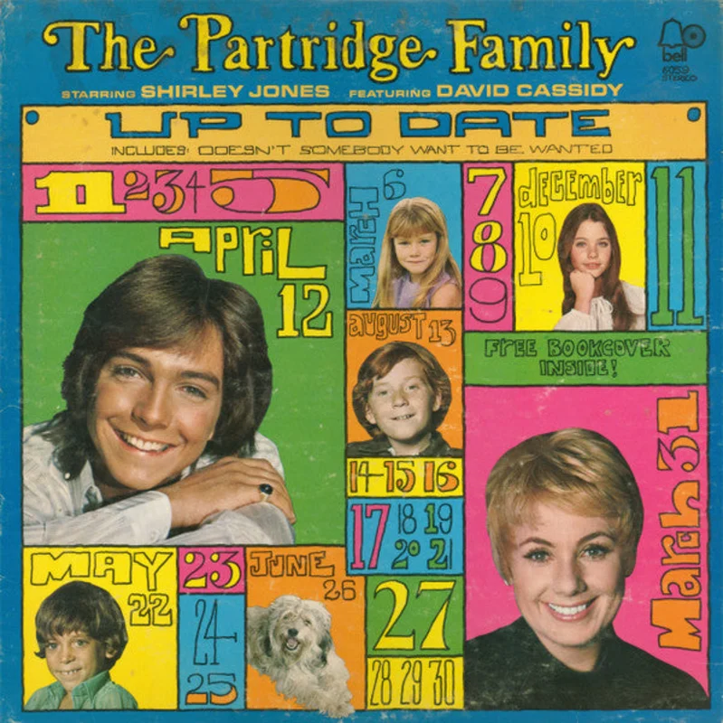 The Partridge Family, Shirley Jones, David Cassidy - Up To Date