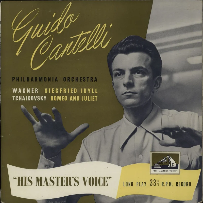 The Philharmonia Orchestra Wagner: Siegfried Idyll / Tchaikovsky: Romeo And Juliet UK Vinyl LP