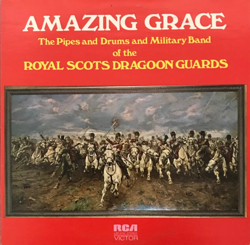 The Pipes And Drums Of The Royal Scots Dragoon Guards (Carabiniers And Greys), The Military Band Of The Royal Scots Dragoon Guards (Carabiniers And Greys) - Amazing Grace