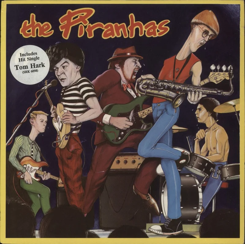 The Piranhas The Piranhas + Hype Sticker UK Vinyl LP