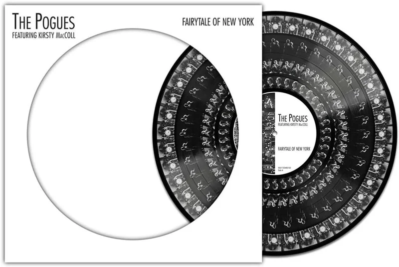 The Pogues Fairytale of New York - Zoetrope Picture Disc - Sealed UK 12" picture disc