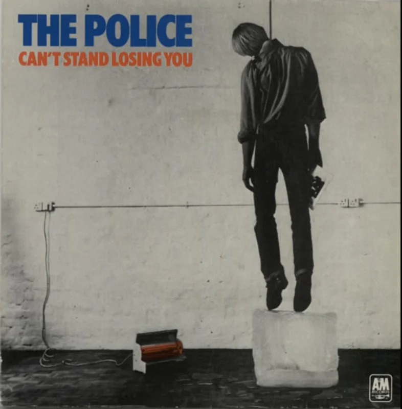 The Police Can't Stand Losing You - A-Label - P/S UK Promo 7" vinyl
