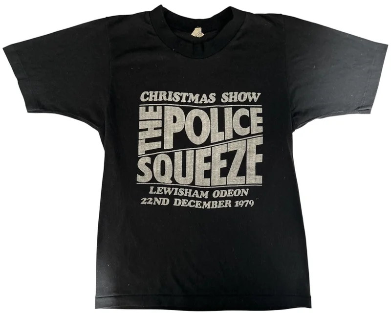 The Police Christmas Show - Vintage Original UK T-shirt