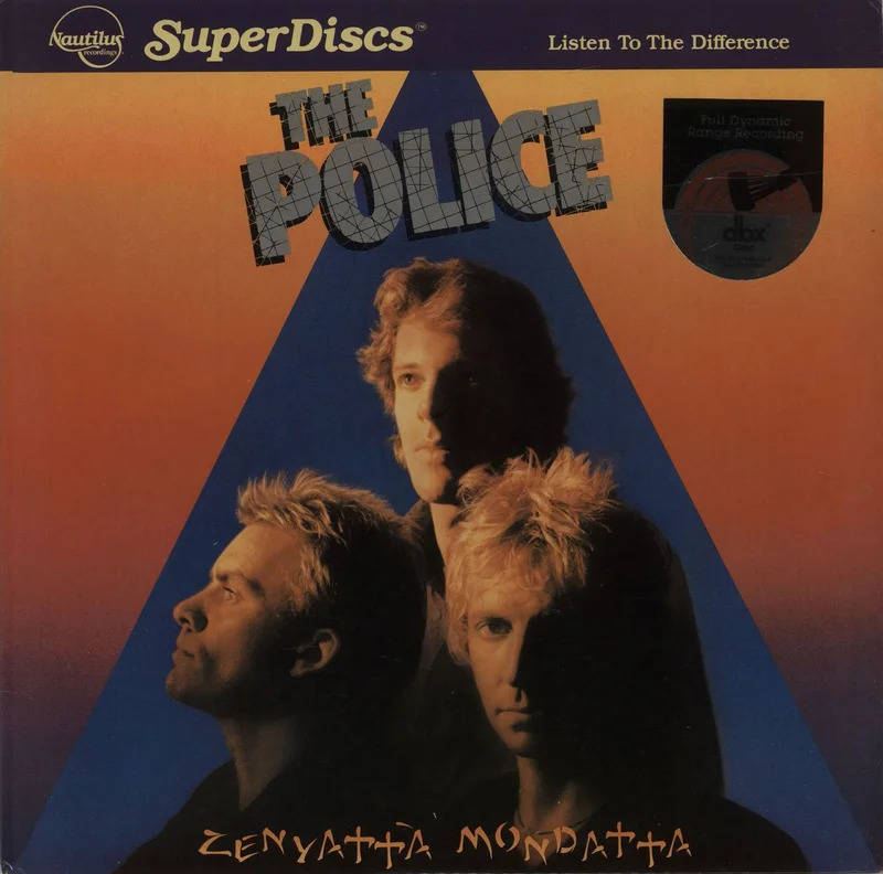 The Police Zenyatta Mondatta - dbx US Vinyl LP
