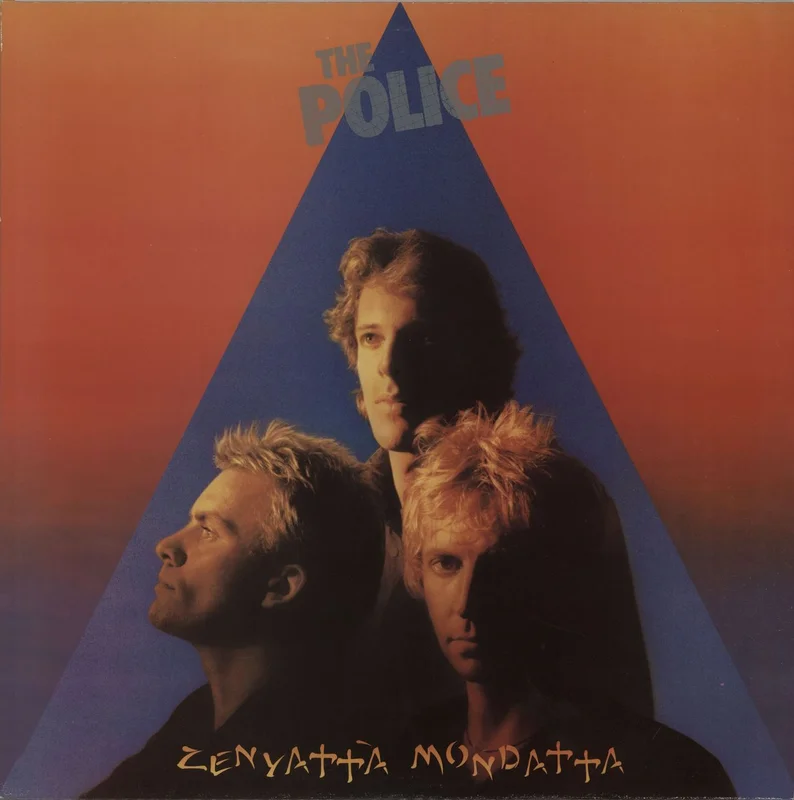 The Police Zenyatta Mondatta - Promo Stamped UK Vinyl LP