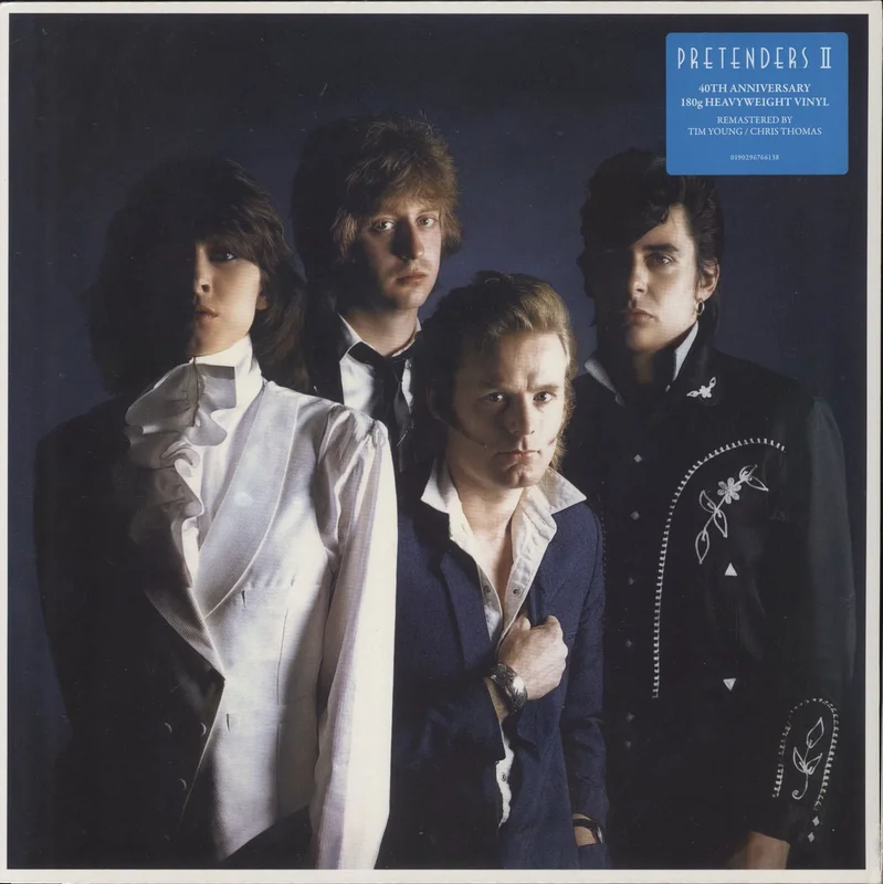 The Pretenders Pretenders II - Black Vinyl UK Vinyl LP