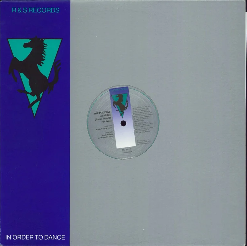 The Prodigy Roadblox [Paula Temple Remixes] Belgian 12" vinyl