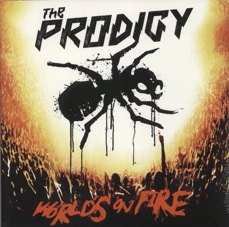 The Prodigy World's On Fire - Red Vinyl - Sealed UK 2-LP vinyl set