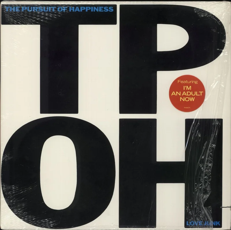 The Pursuit Of Happiness Love Junk - Shrink + Hype-sticker US Vinyl LP