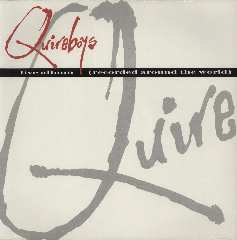 The Quireboys Live Album [Recorded Around The World] - Sealed UK Vinyl LP