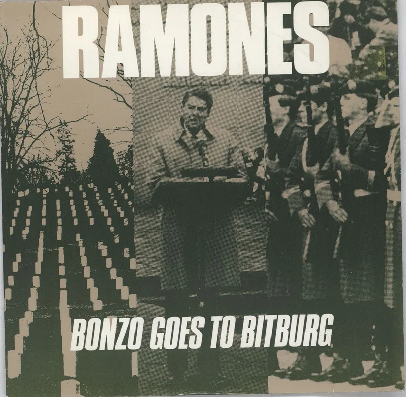 The Ramones Bonzo Goes To Bitburg UK 7" vinyl