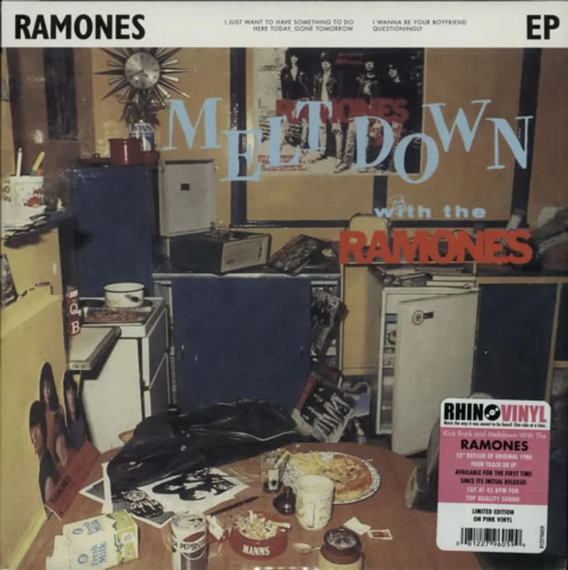 The Ramones Meltdown With The Ramones - Pink - RSD - Sealed UK 10" vinyl
