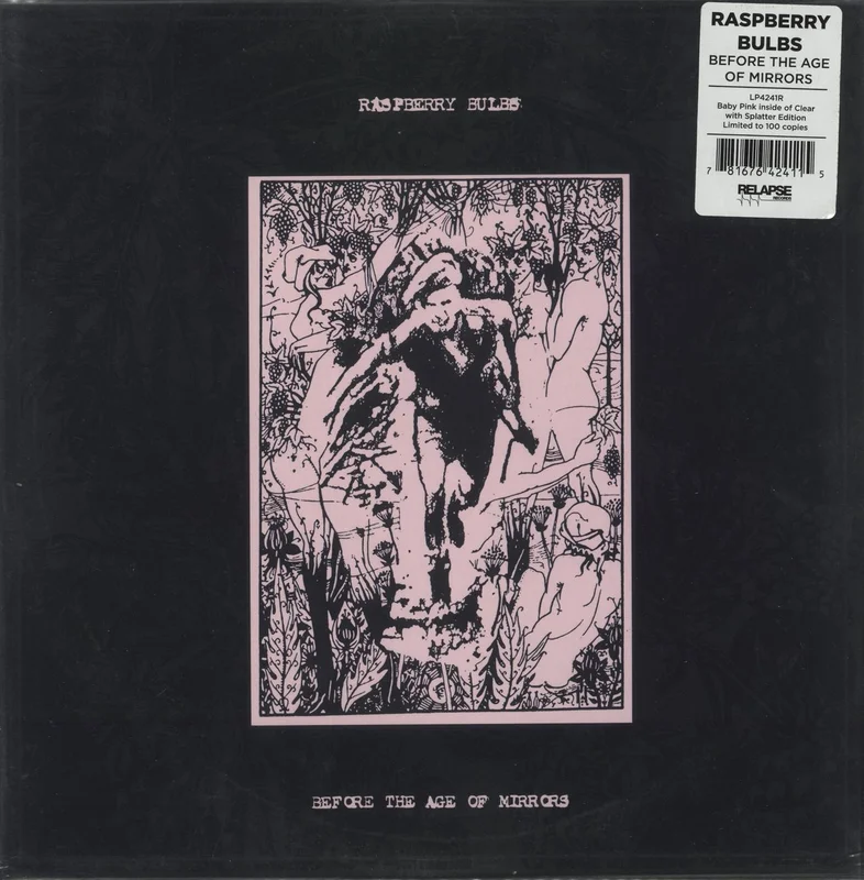 The Raspberry Bulbs Before The Age Of Mirrors - Baby Pink Inside of Clear Splatter Vinyl US Vinyl LP