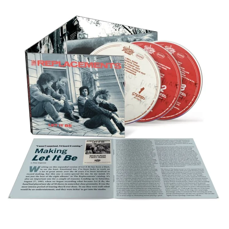 The Replacements Let It Be - Deluxe 3-CD Edition - Sealed UK 3-CD set
