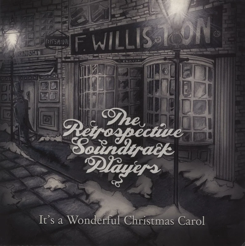 The Retrospective Soundtrack Players It's A Wonderful Christmas Carol - Red Vinyl UK Vinyl LP