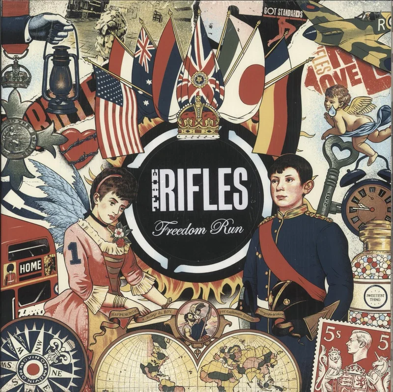 The Rifles Freedom Run - 180 Gram Rosewood Vinyl UK 2-LP vinyl set
