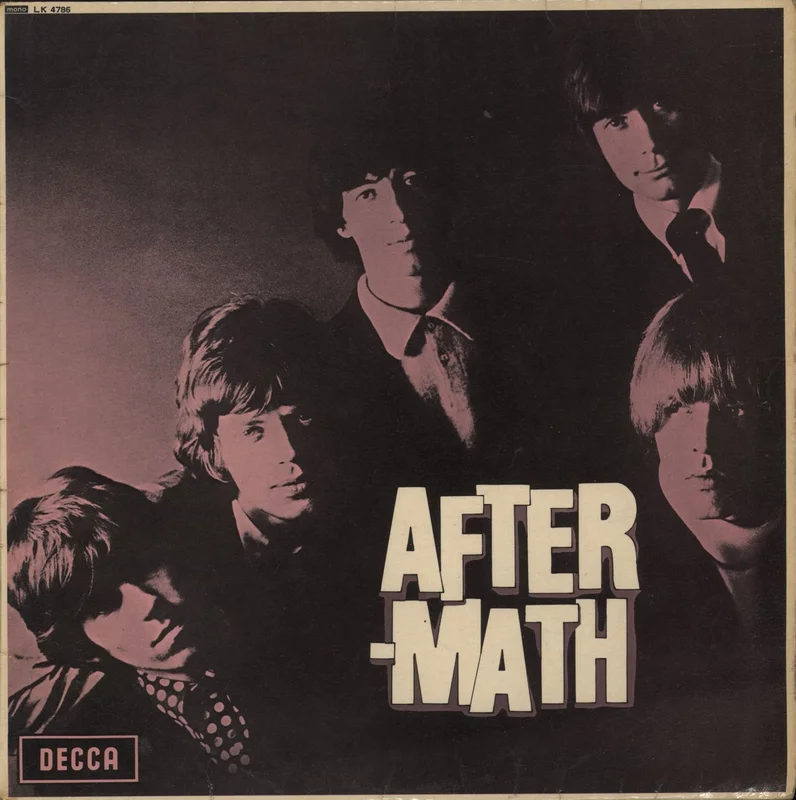 The Rolling Stones Aftermath - Shadow Sleeve - Annotated UK Vinyl LP