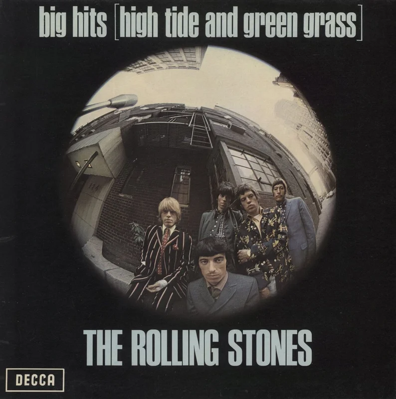 The Rolling Stones Big Hits (High Tide And Green Grass) - 4th + Poster - EX UK Vinyl LP