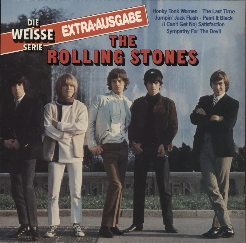 The Rolling Stones Die Weisse Serie Extra-ausgabe German Vinyl LP