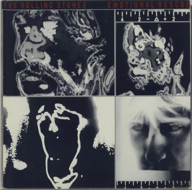 The Rolling Stones Emotional Rescue + Poster Canadian Vinyl LP