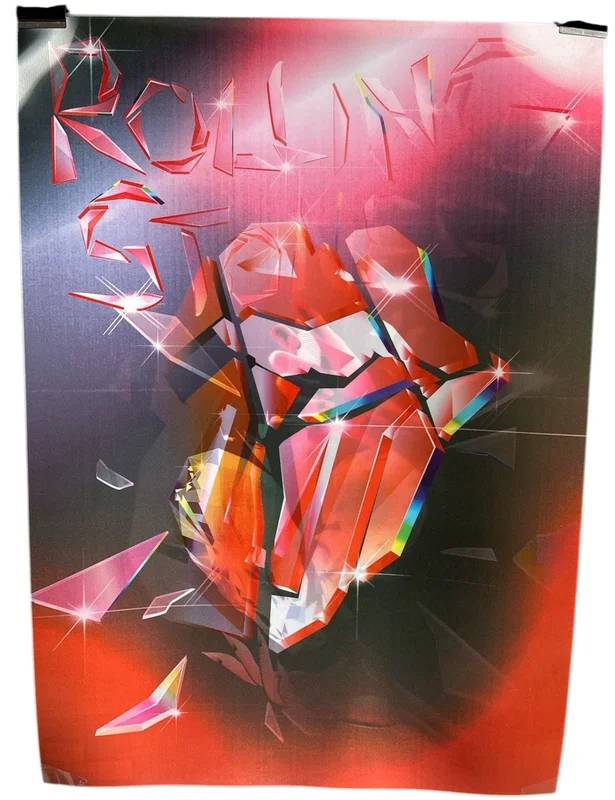 The Rolling Stones Hackney Diamonds A1 Lenticular Print US Poster