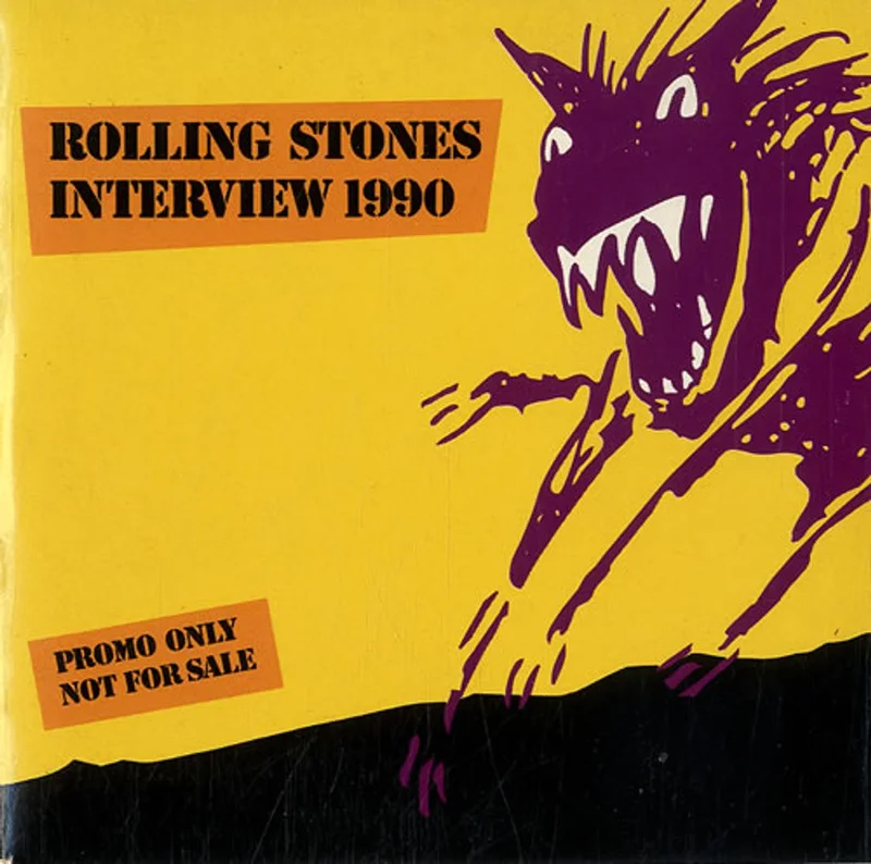 The Rolling Stones Interview 1990 UK Promo CD single