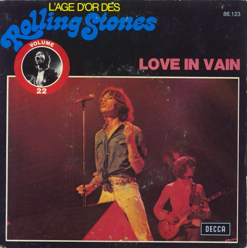 The Rolling Stones Love In Vain - EX French 7" vinyl
