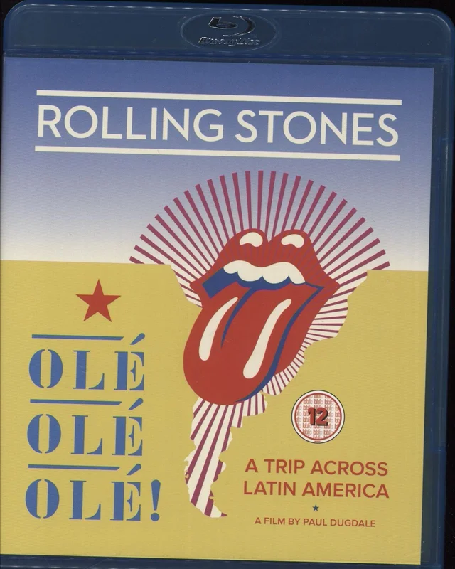 The Rolling Stones Ol Ol Ol! (A Trip Across Latin America) UK Blu Ray